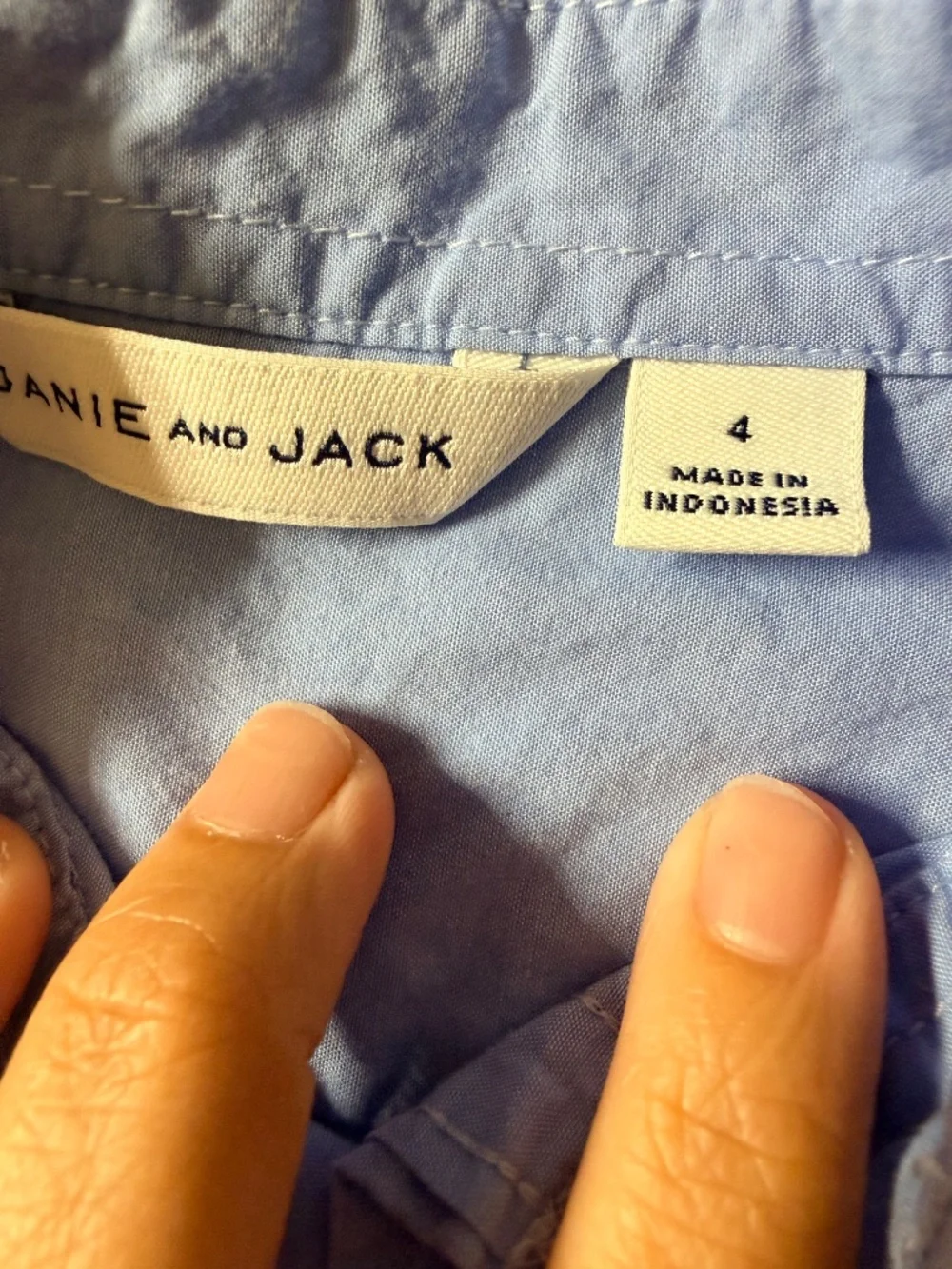 Janie and Jack Christmas button up